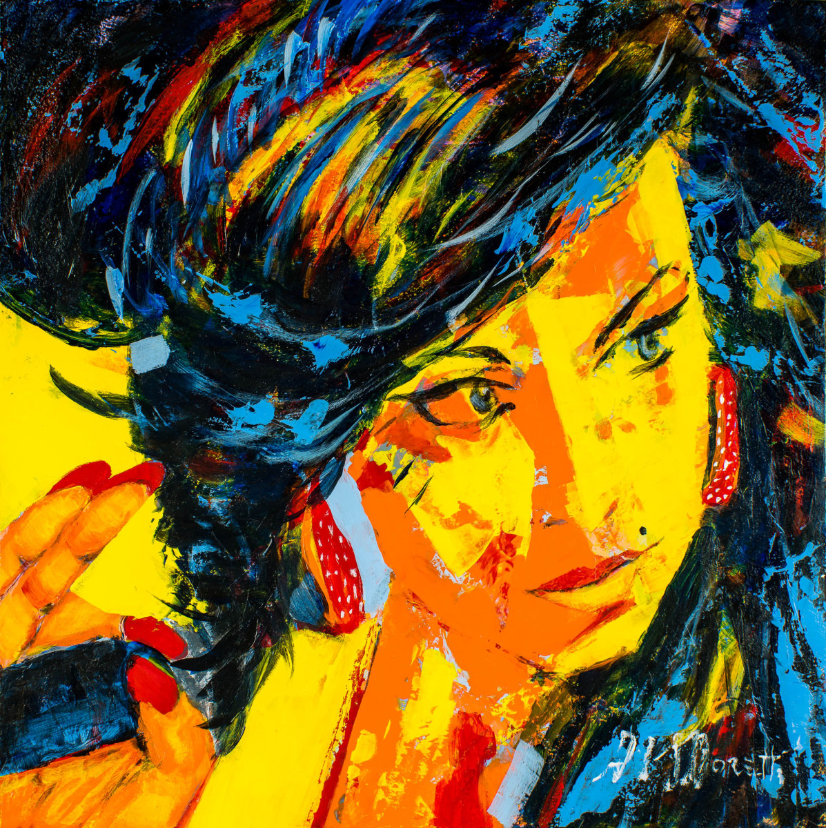 Amy Winehouse No 1 by Al Moretti 