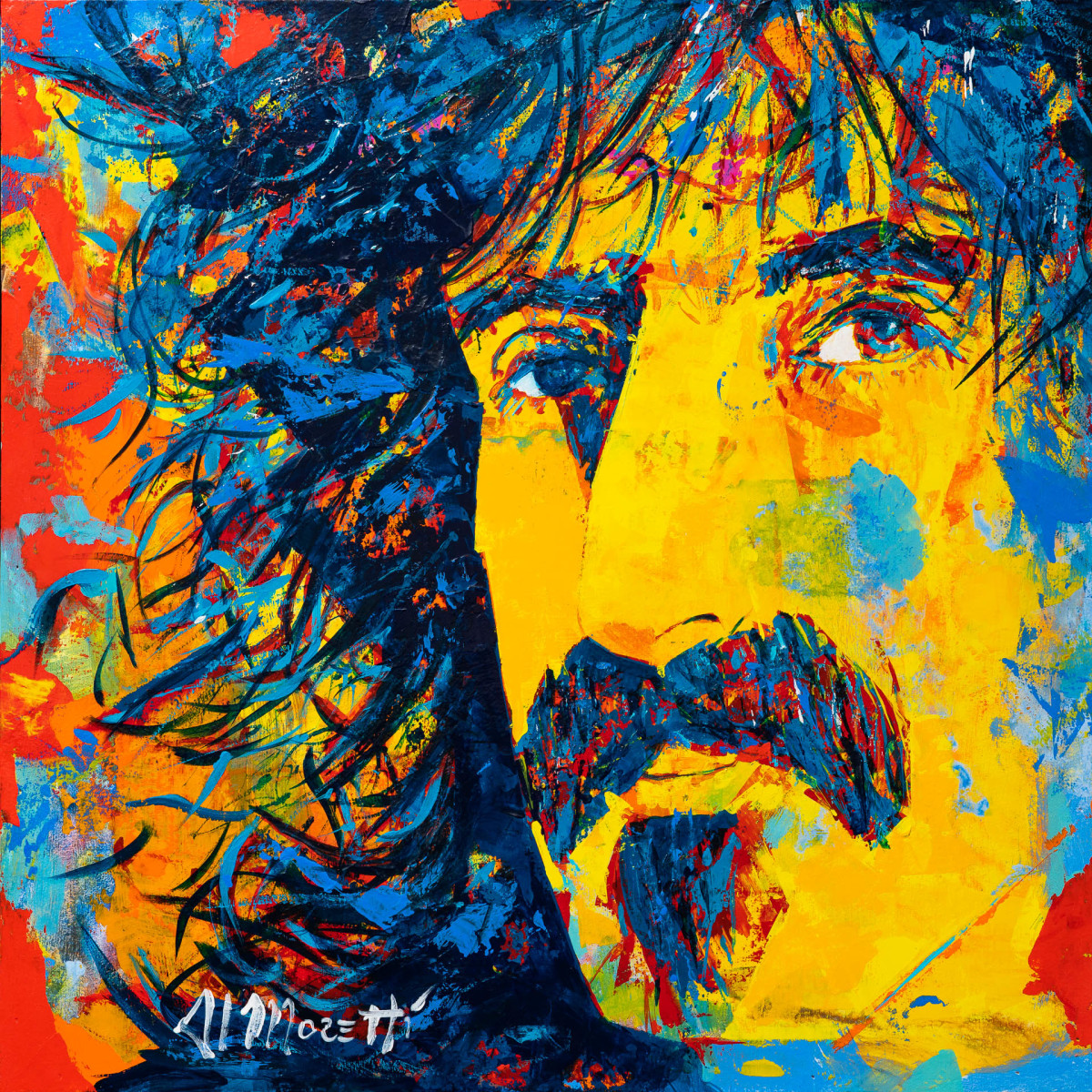 Frank Zappa, "The Mother of Invention" by Al Moretti 