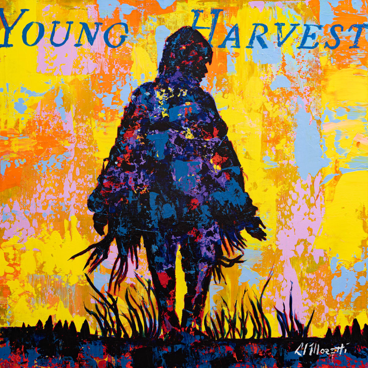 Neil Young, "Harvest Moon" by Al Moretti 