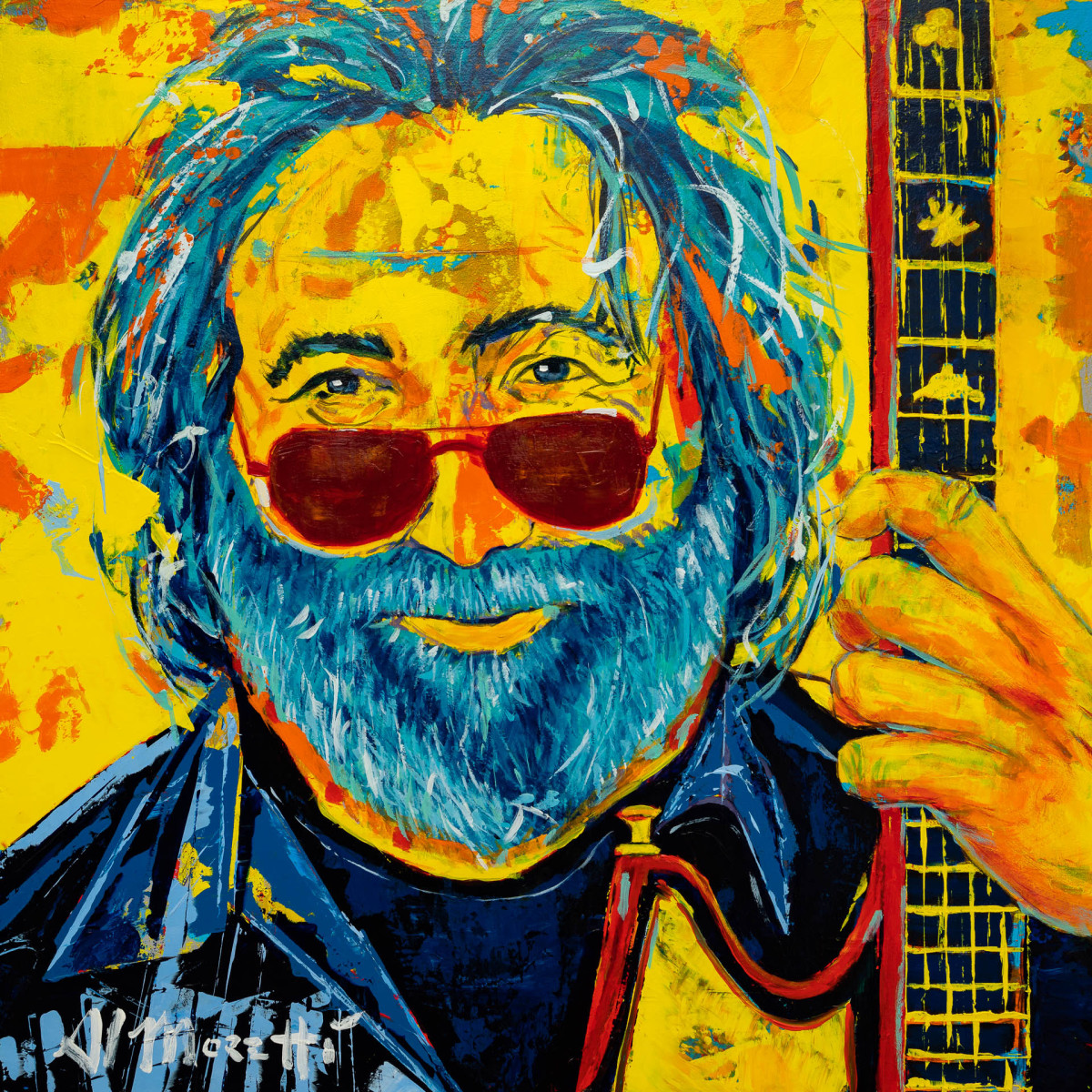 Jerry Garcia by Al Moretti 