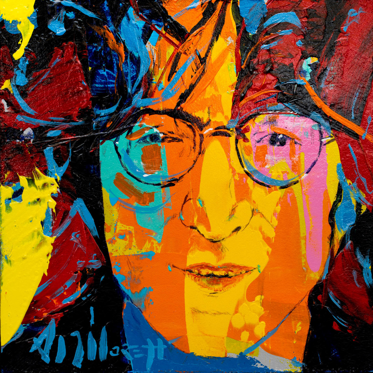 John Lennon Mini 3 by Al Moretti 
