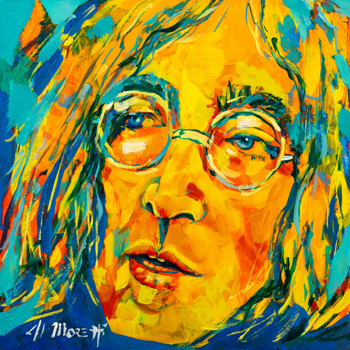 John Lennon, "Imagine" , No1 by Al Moretti 