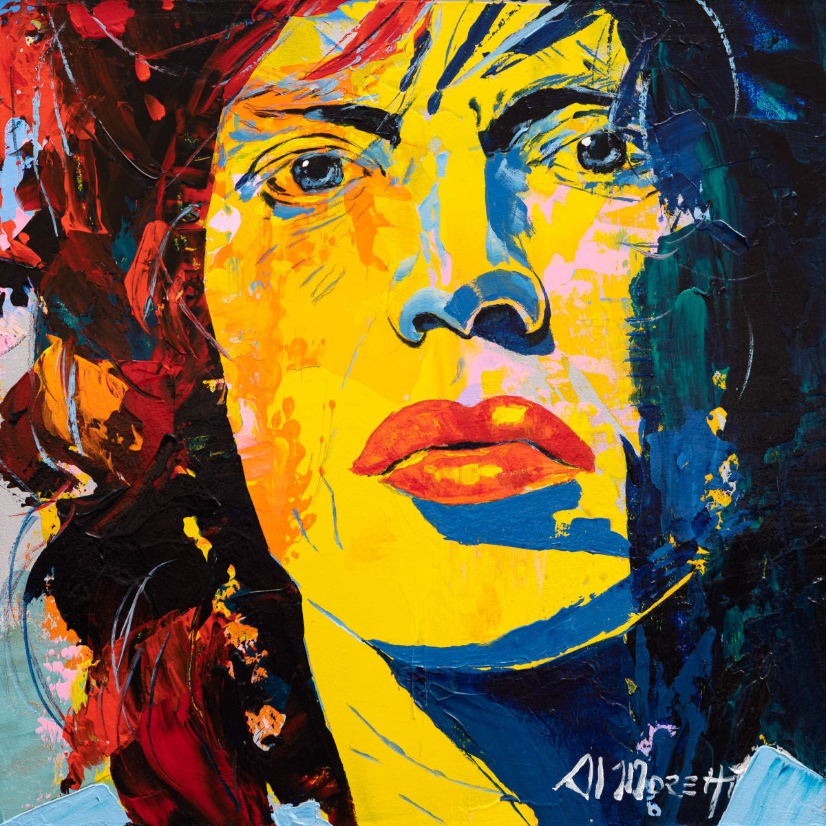 Mick Jagger, "Mick" by Al Moretti 