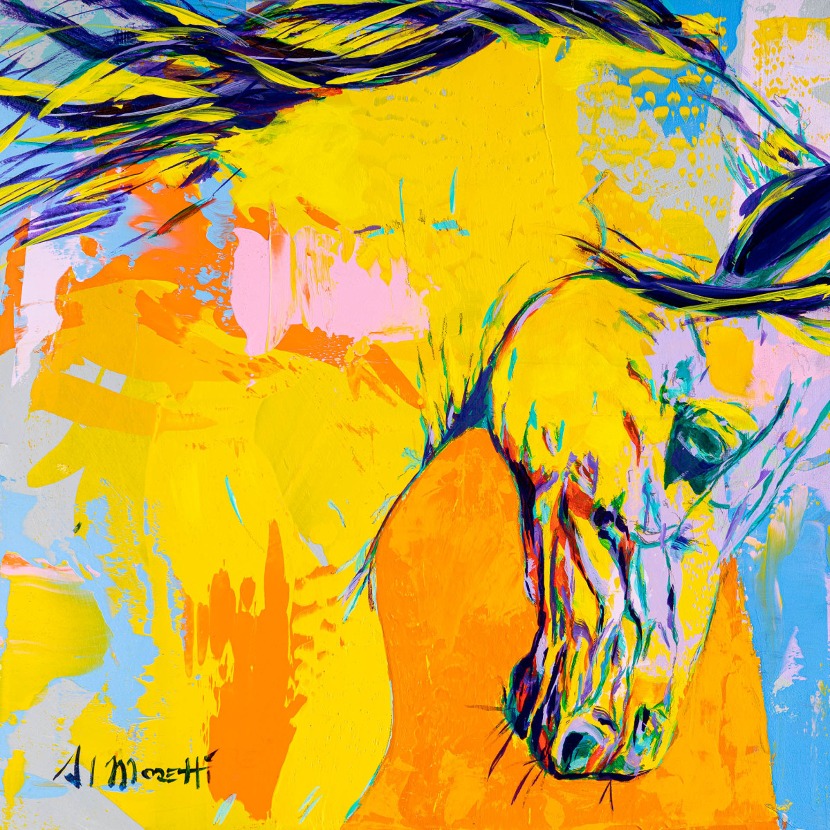 Horse Head by Al Moretti 