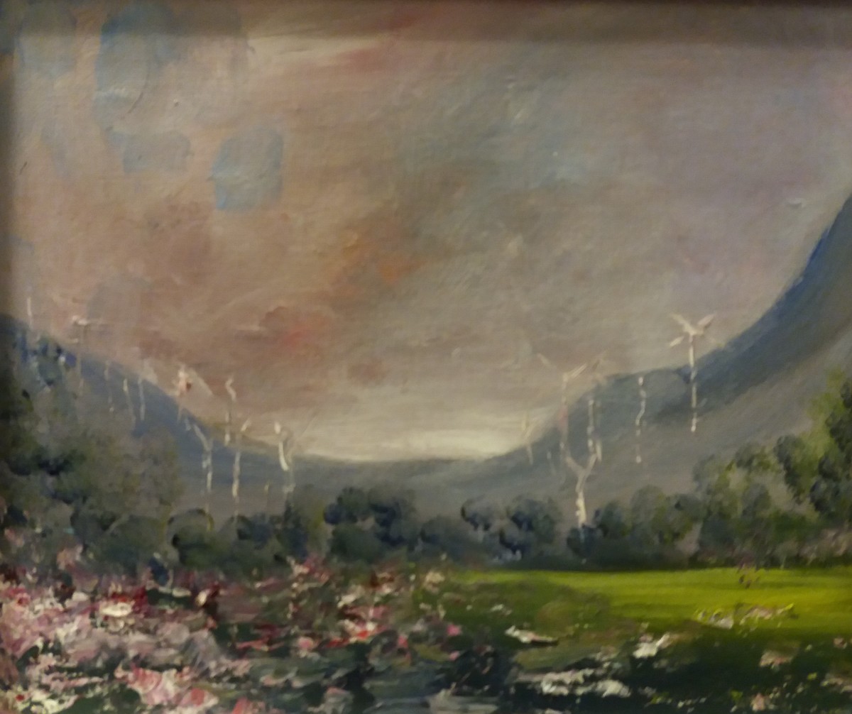 The Wind Farm by Marjory Sime 