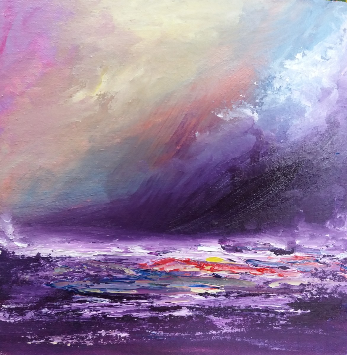 West Coast Study 20180721/4 by Marjory Sime 