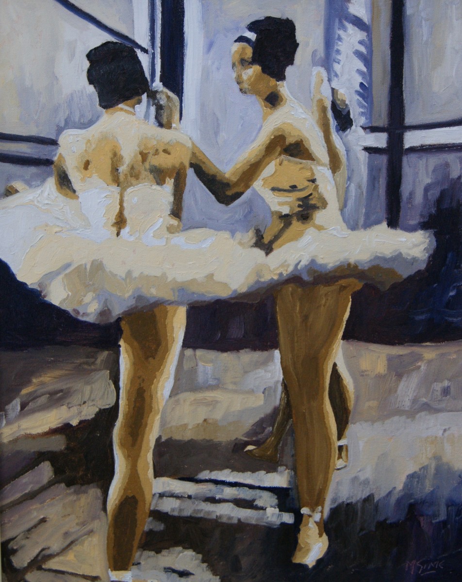 Ballet Studio Session by Marjory Sime 