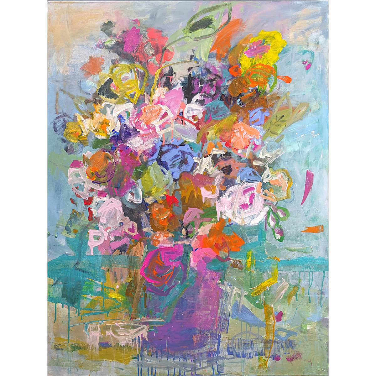 Winter Garden by Teresa Cline Art 