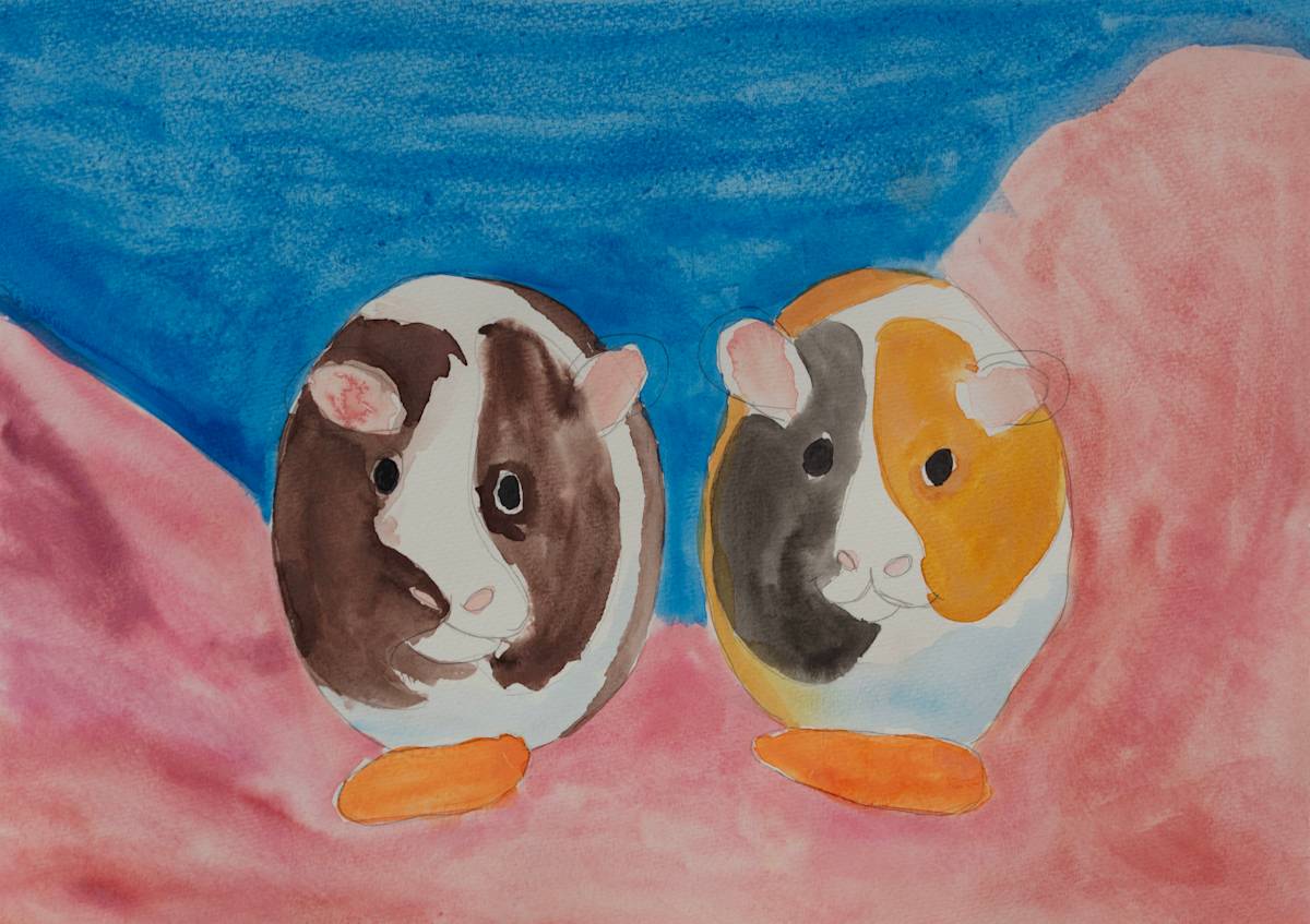 105. Clover and Hazel by Cynthia Adams, Image 7.