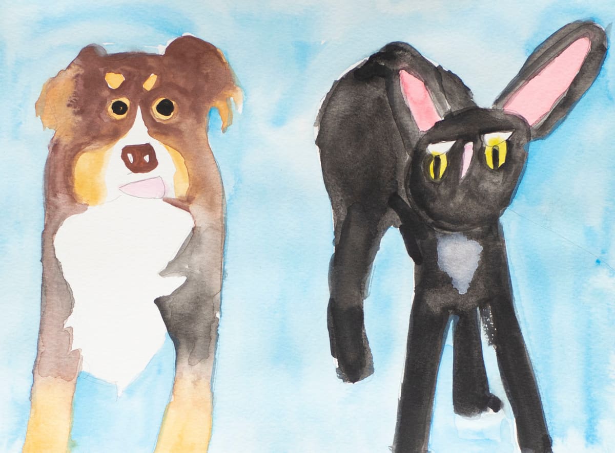 Bear and Oreo Burrows by Cynthia Adams 