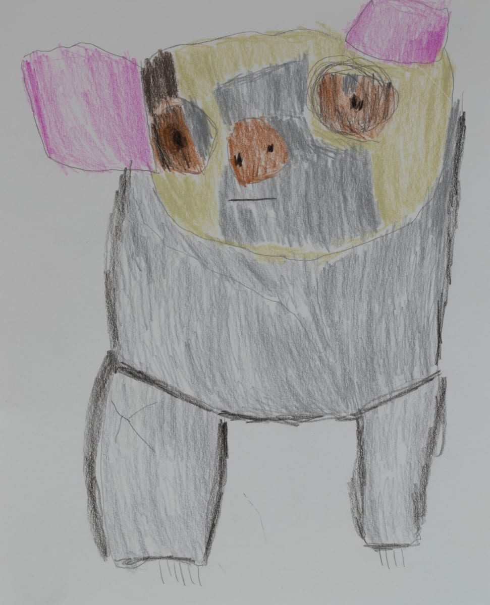 77. Kona Pink Ears by Alex Manning 