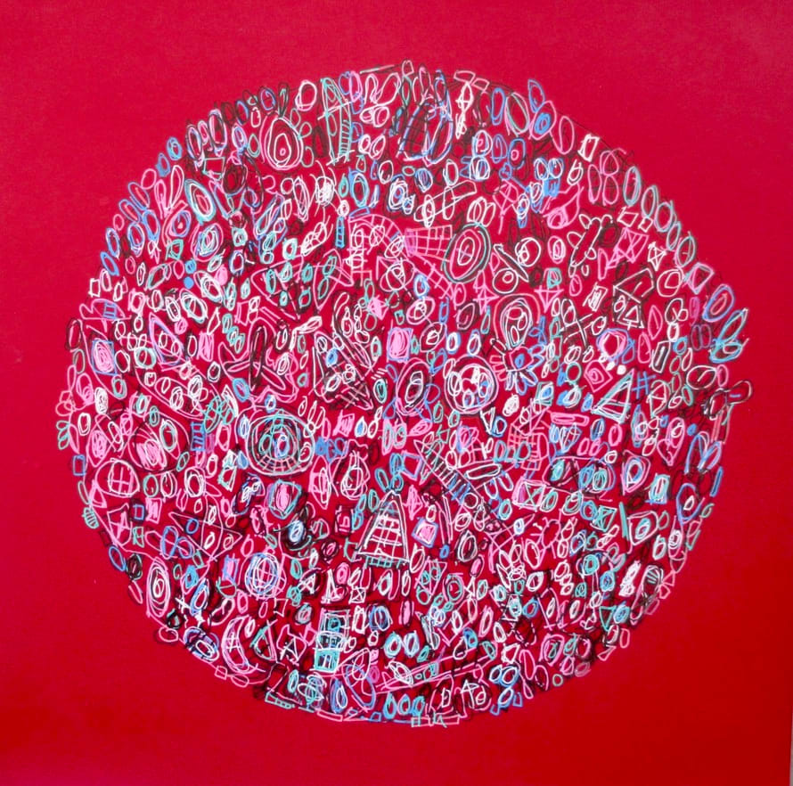 Red Cosmos by John Peterson 