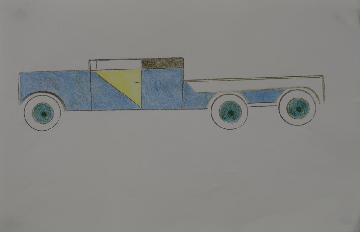 Alan Ward #4 - Blue & Yellow Truck by Alan Ward, Image 6.
