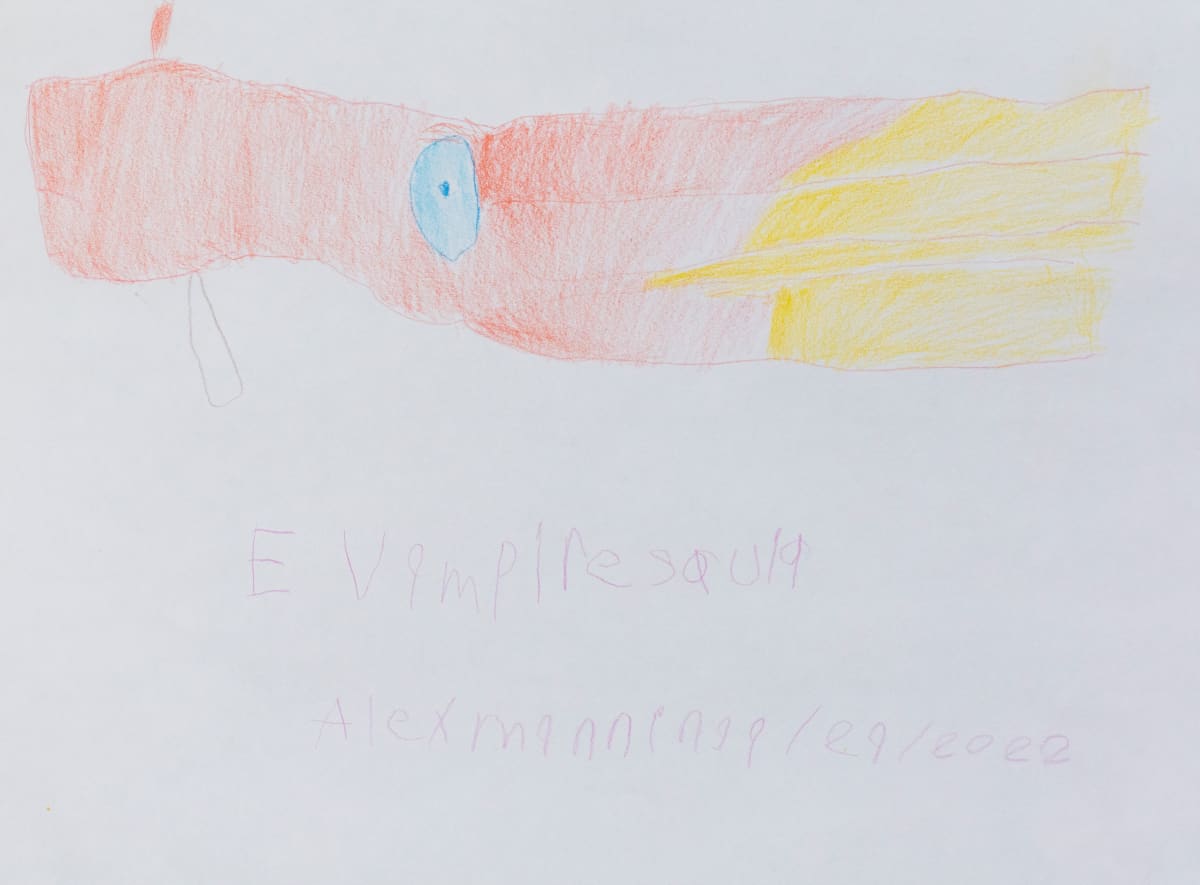 Pink Squid by Alex Manning 