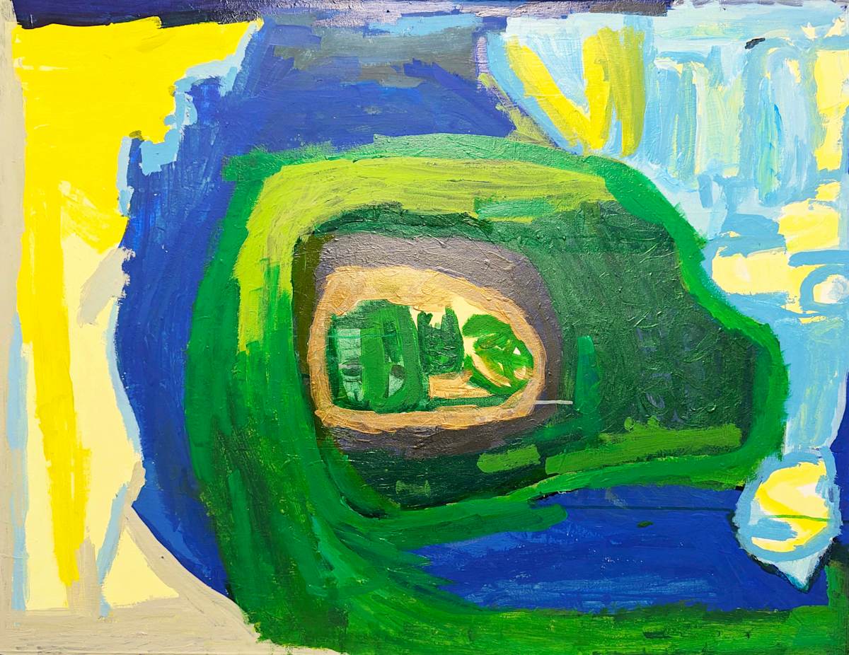 Pond & Warriors by Amey Joy, Image 1.