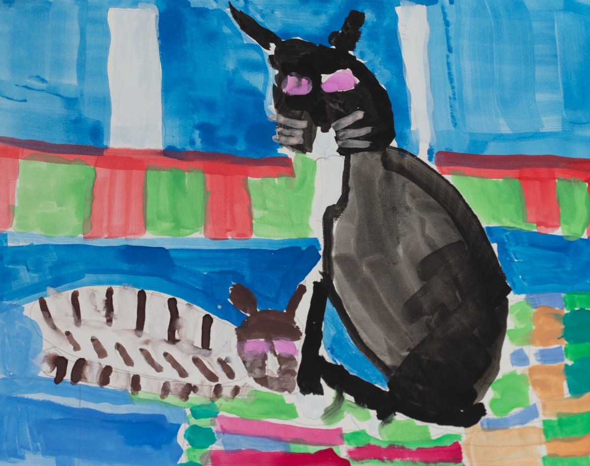 47. Ginny & Laney Watercolor by Anna DellaValle 