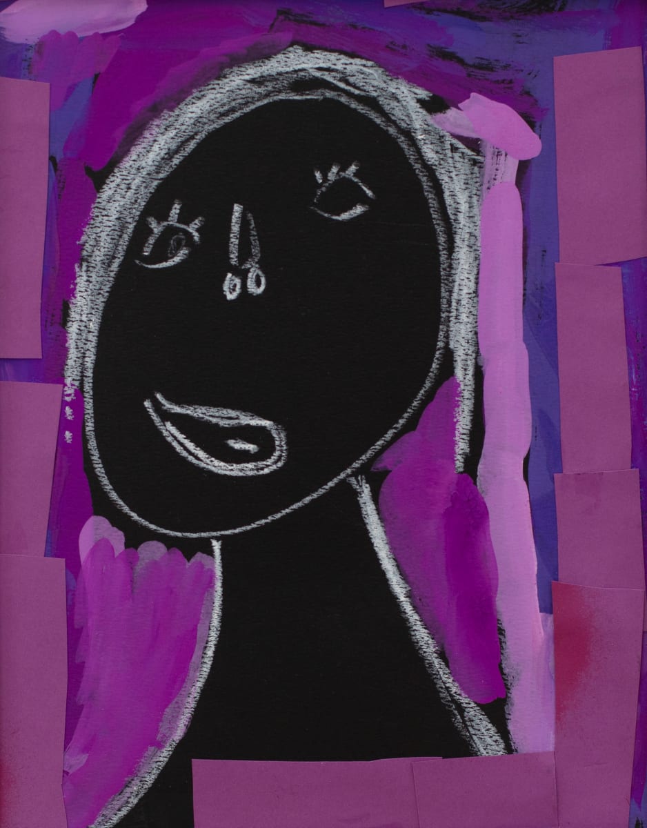 White Hair Gal #1 by Cathy  Pitzak 