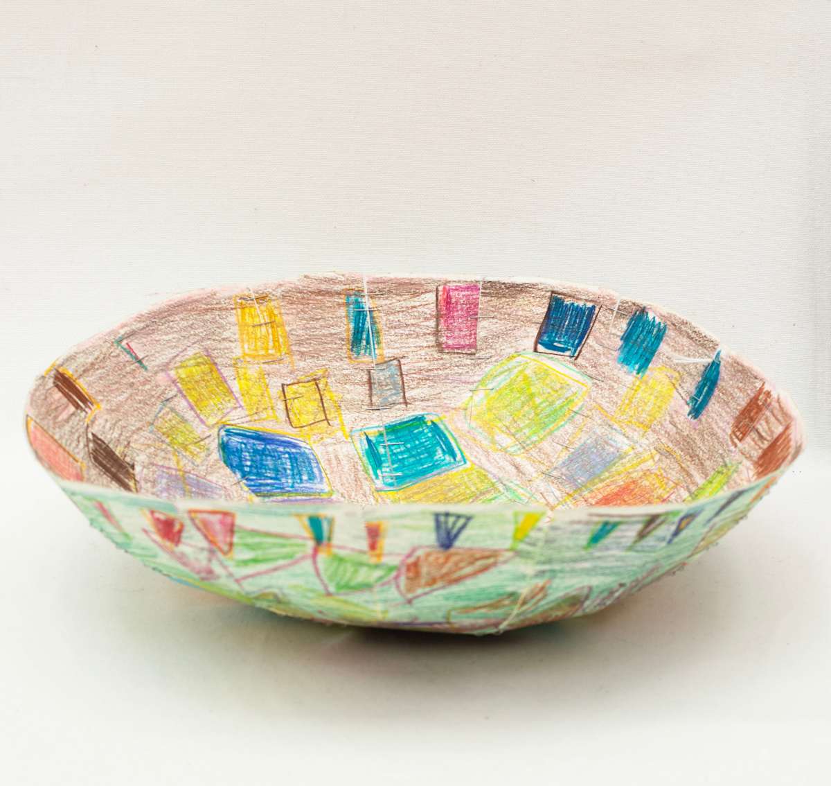 Squares Shape Bowl by Cathy  Pitzak 
