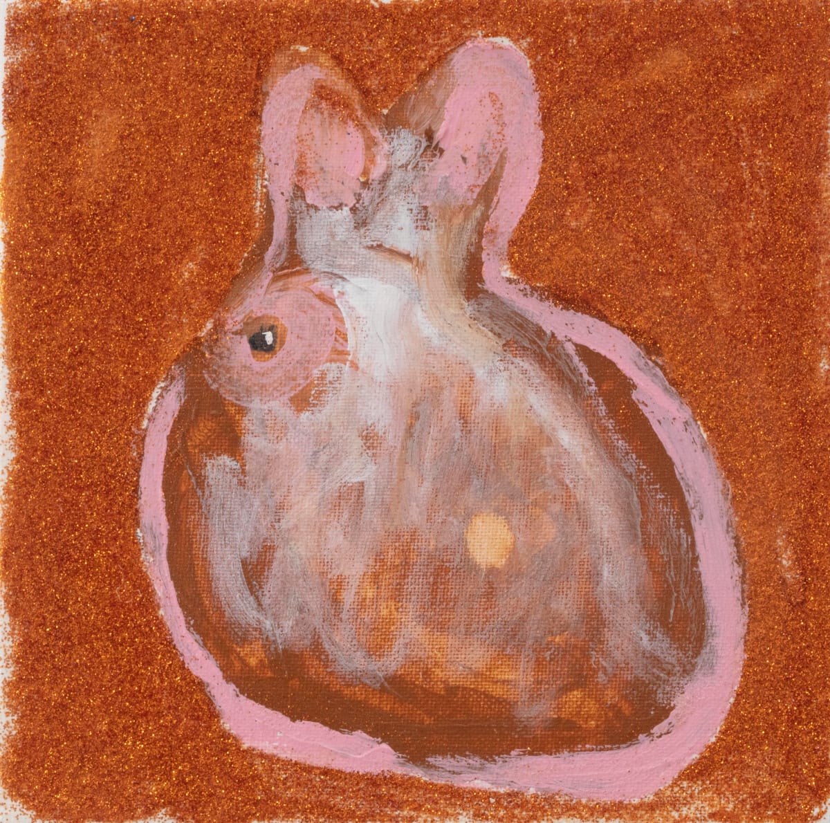 Alone Fortune Bunny by Cathy  Pitzak 