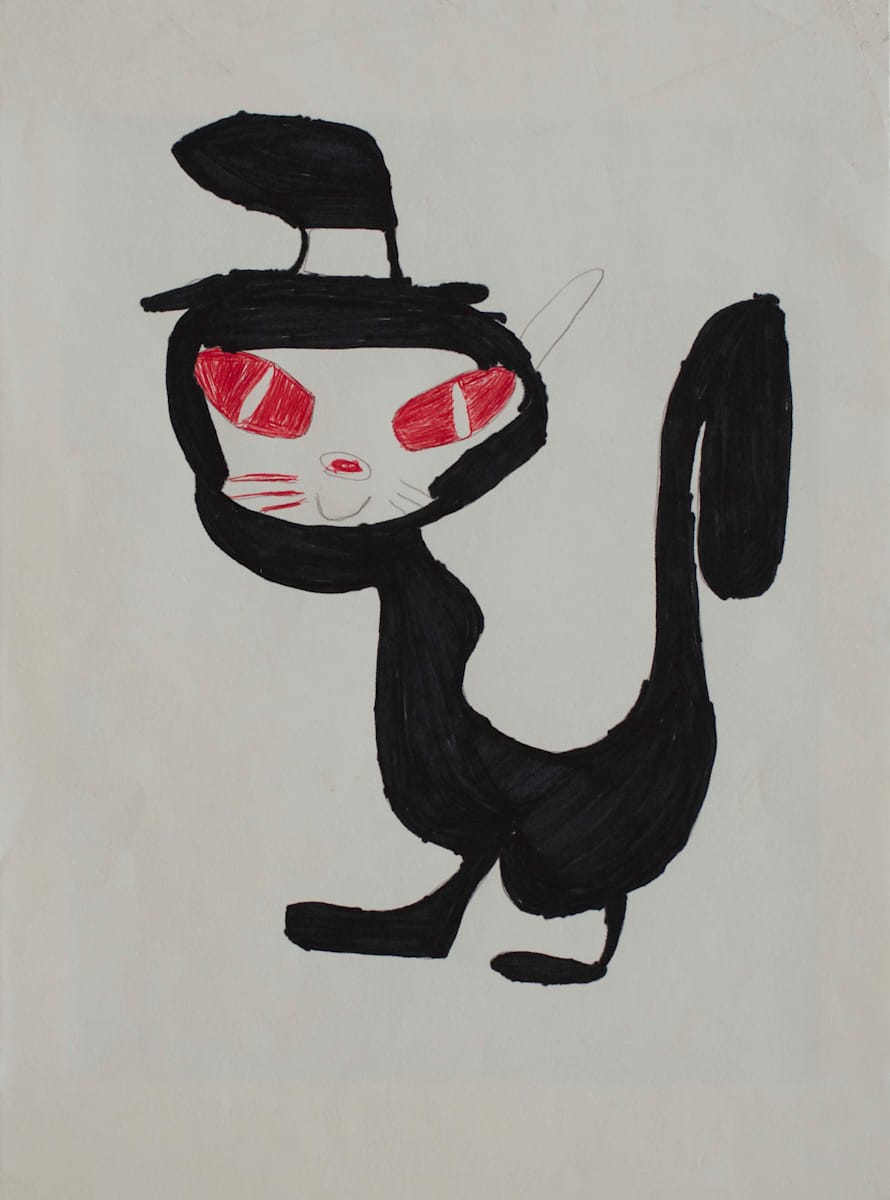 Red Eye Cat by Chris Corr-Barberis 