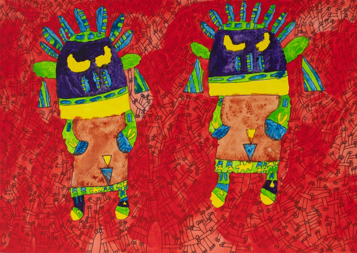 Tribal Dance by Claire Clifford 