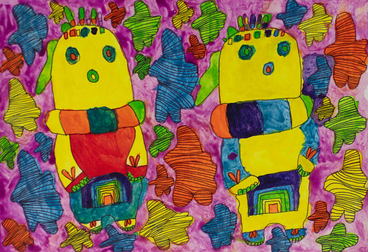 Two Colorful Robert by Claire Clifford, Image 6.