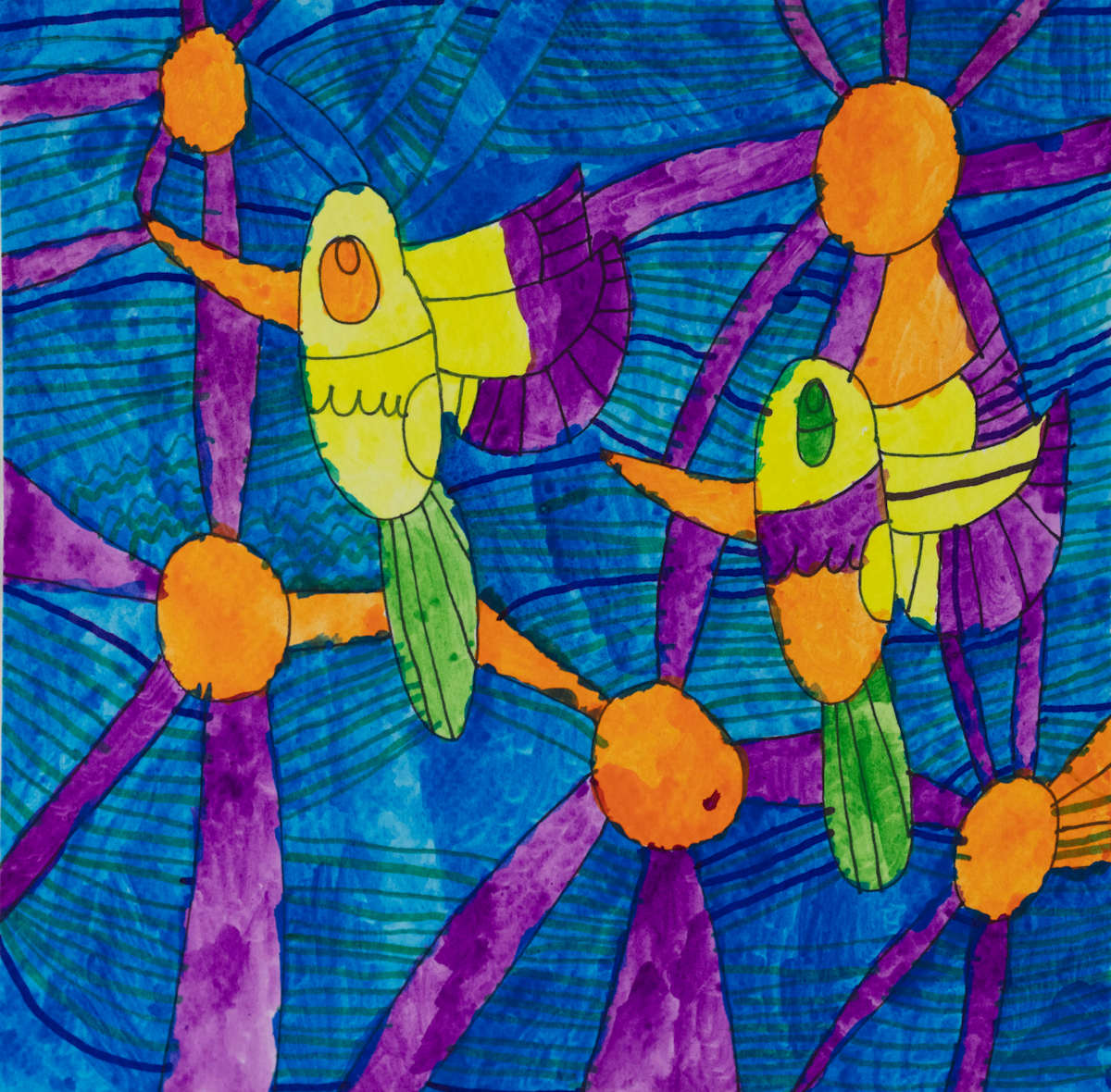 Humming Around by Claire Clifford, Image 3.