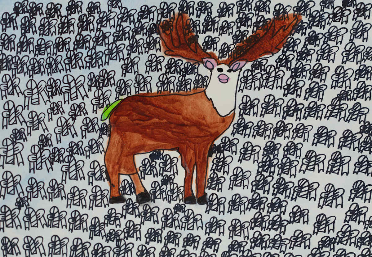 Rain Deer by Claire Clifford, Image 2.