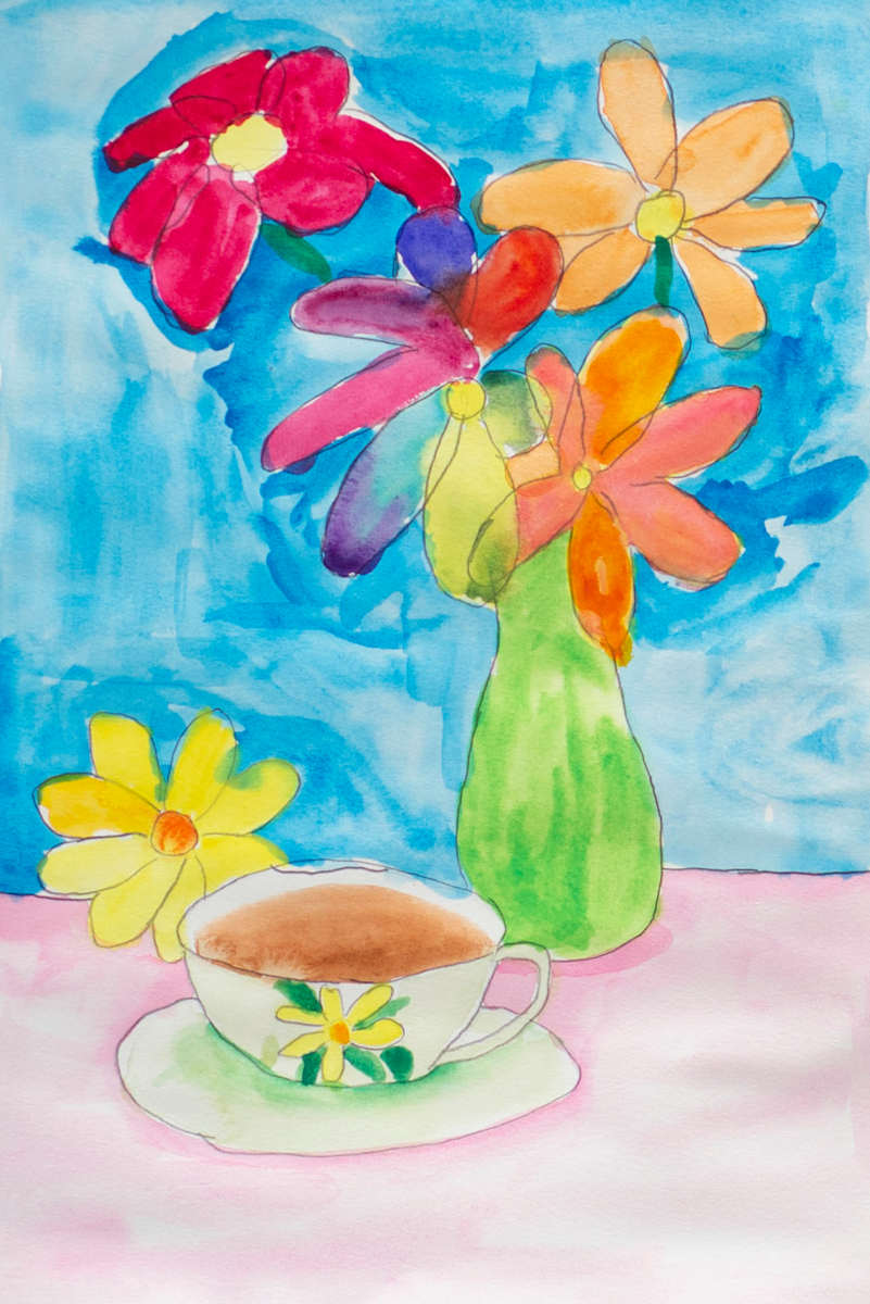 Afternoon Tea by Cynthia Adams 