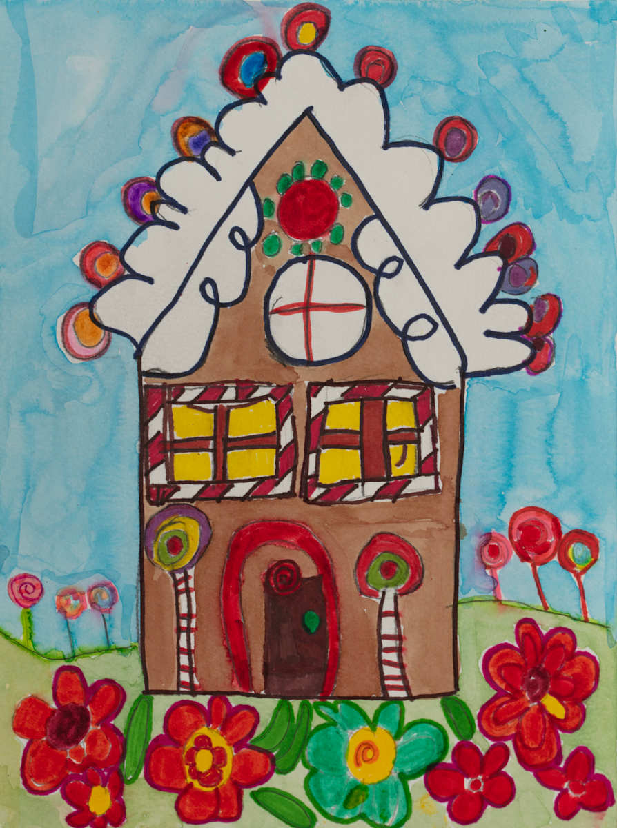 Gingerbread House by Cynthia Adams 