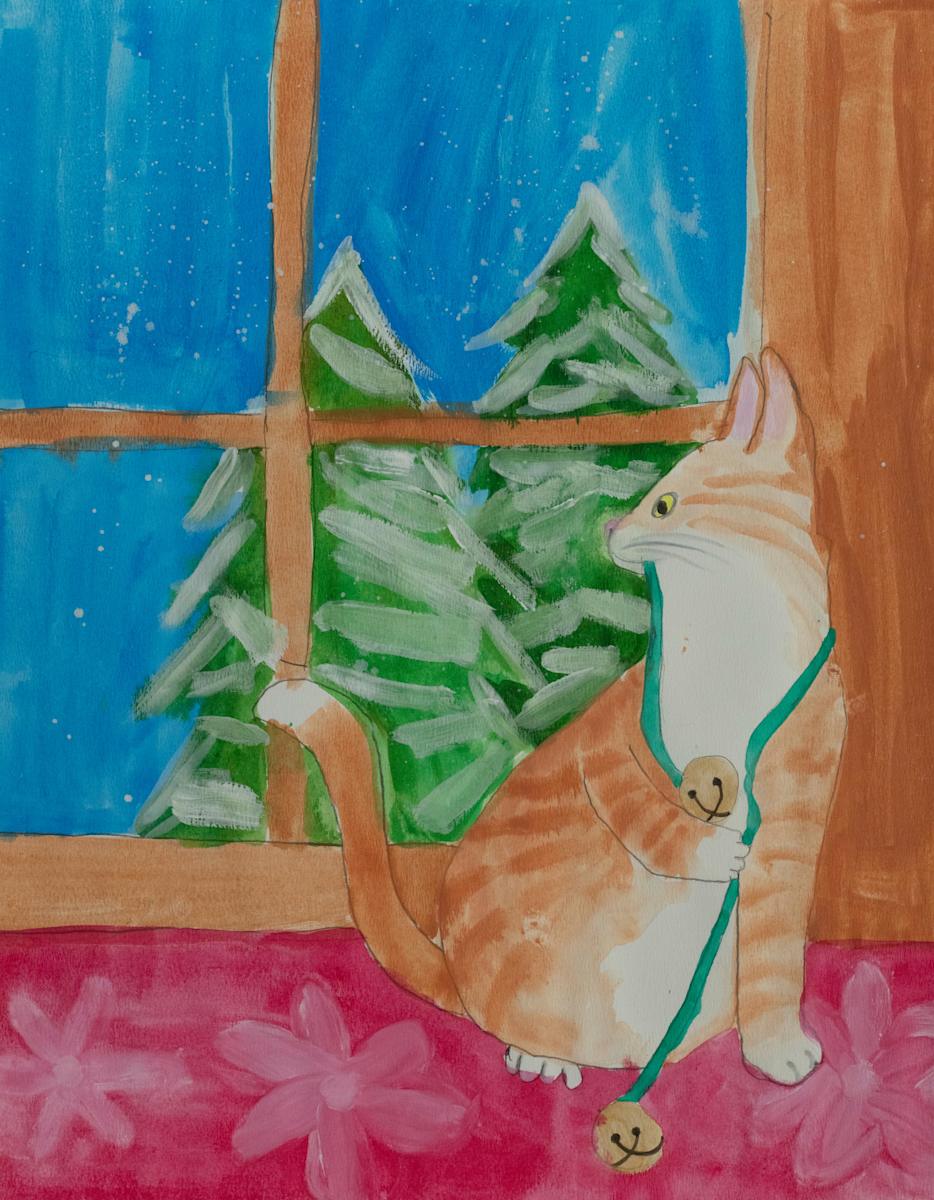 Jingle Bell Kitty by Cynthia Adams, Image 17.