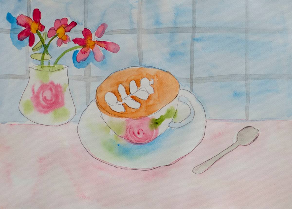 Latte Love by Cynthia Adams, Image 6.