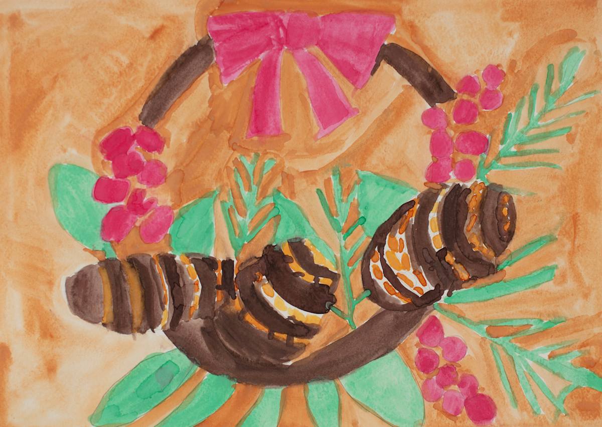 Wreath by Cynthia Adams 