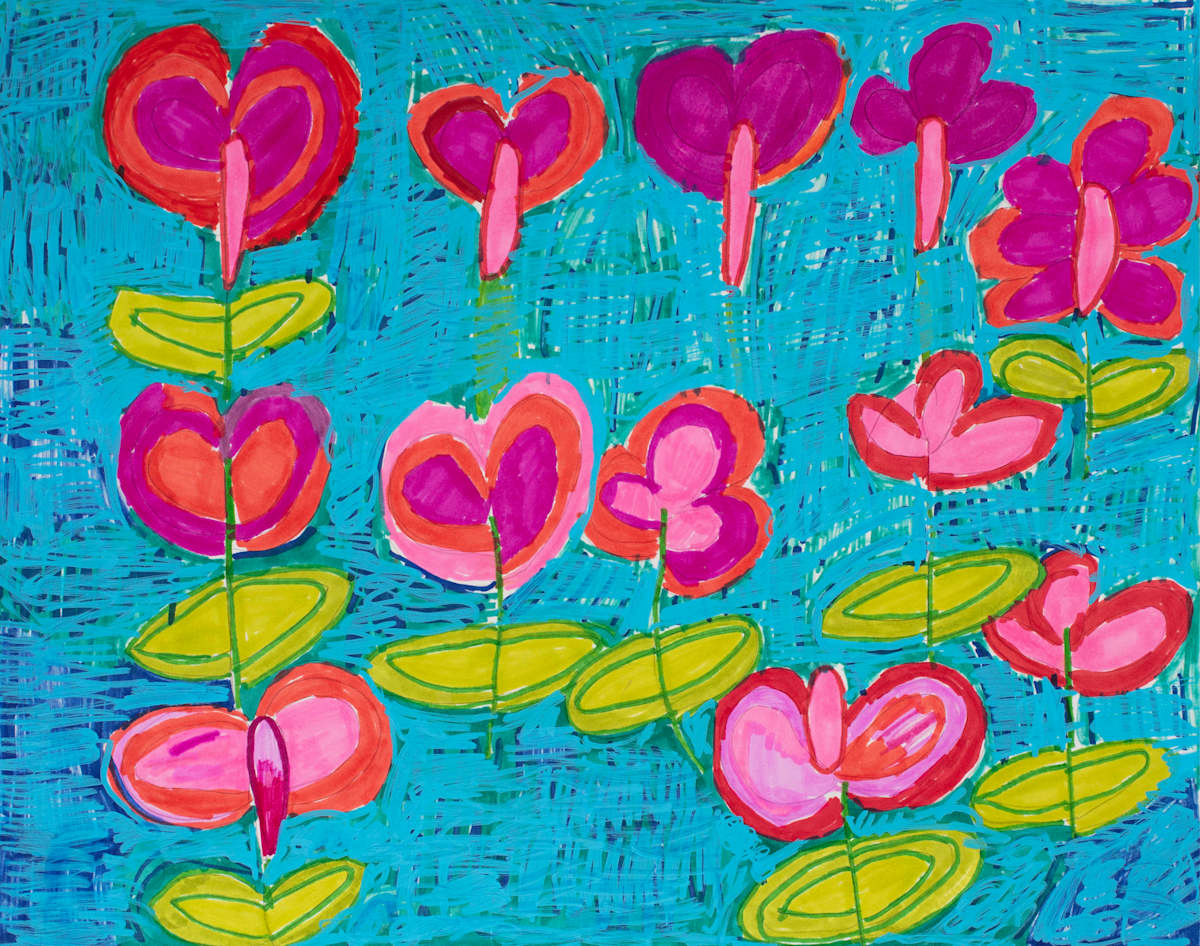 Lilies on Water by Cynthia Adams, Image 1.