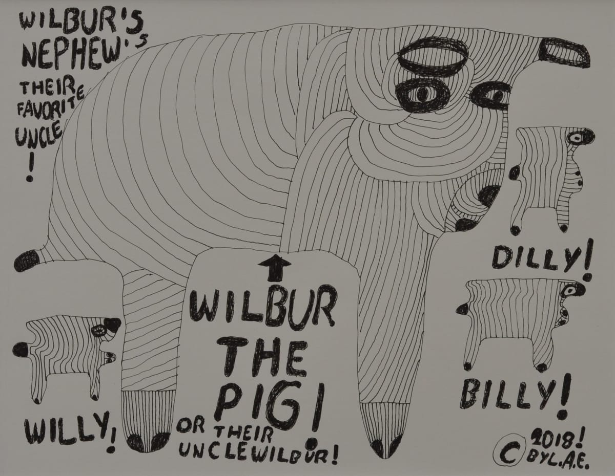 Wilbur the Pig by Lowell Edelman, Image 1.
