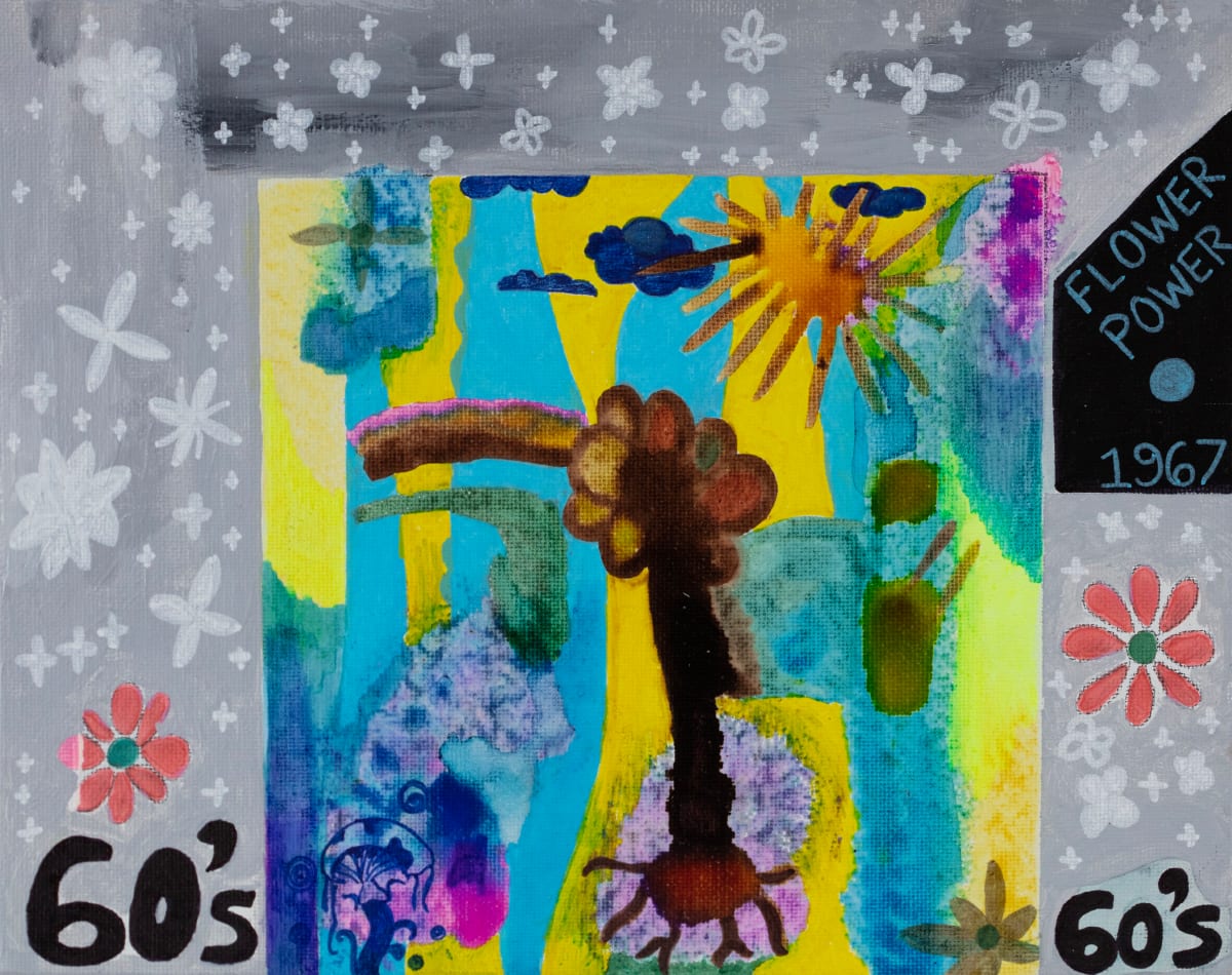 Flower Power 1967 by Darwin Lawson 