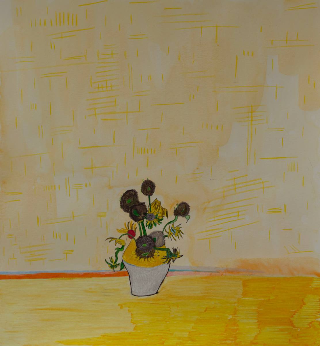 Van Gogh's Sun Flowers by Darwin Lawson, Image 15.