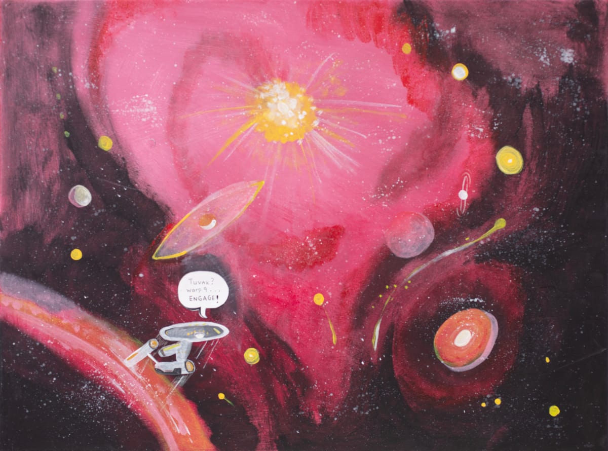 Star Trek Impatience by Darwin Lawson 