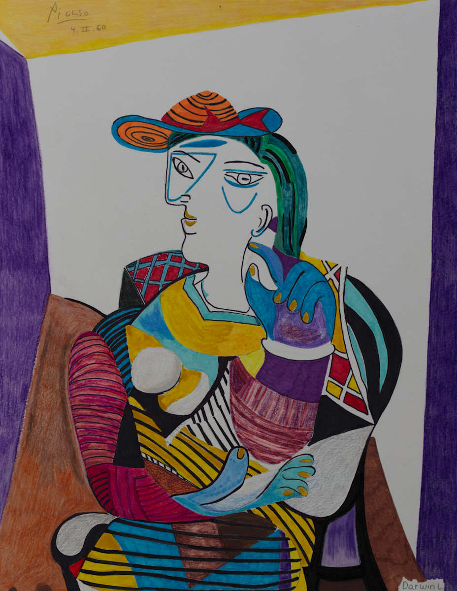 From Picasso #3 by Darwin Lawson, Image 6.