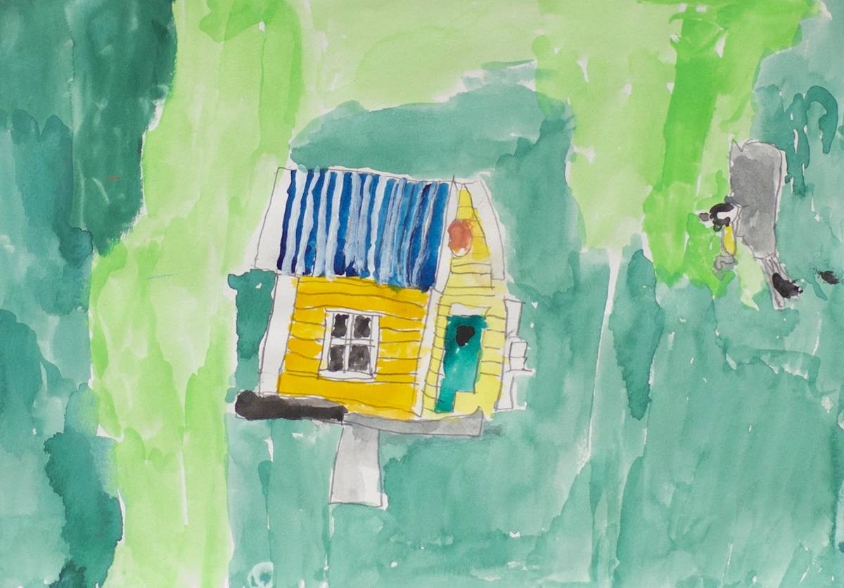 Bird House by Debbie Wann 