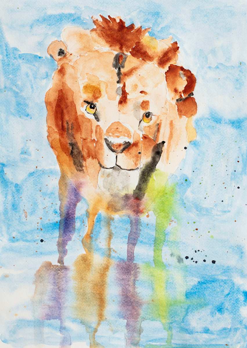 Lion by Debbie Wann, Image 8.