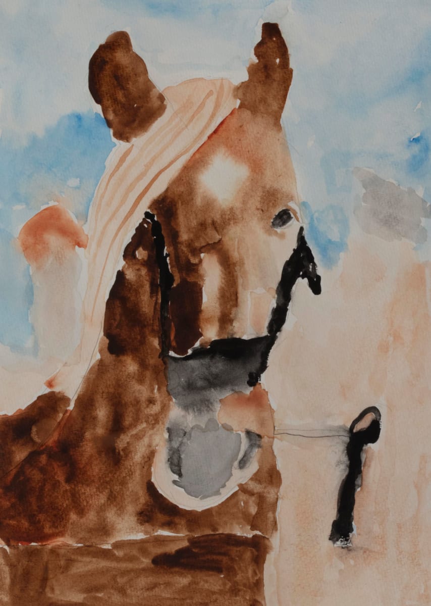 Brown Horse by Debbie Wann 