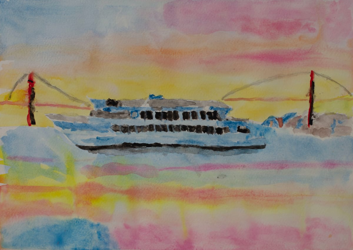 Ferry Boat by Debbie Wann 