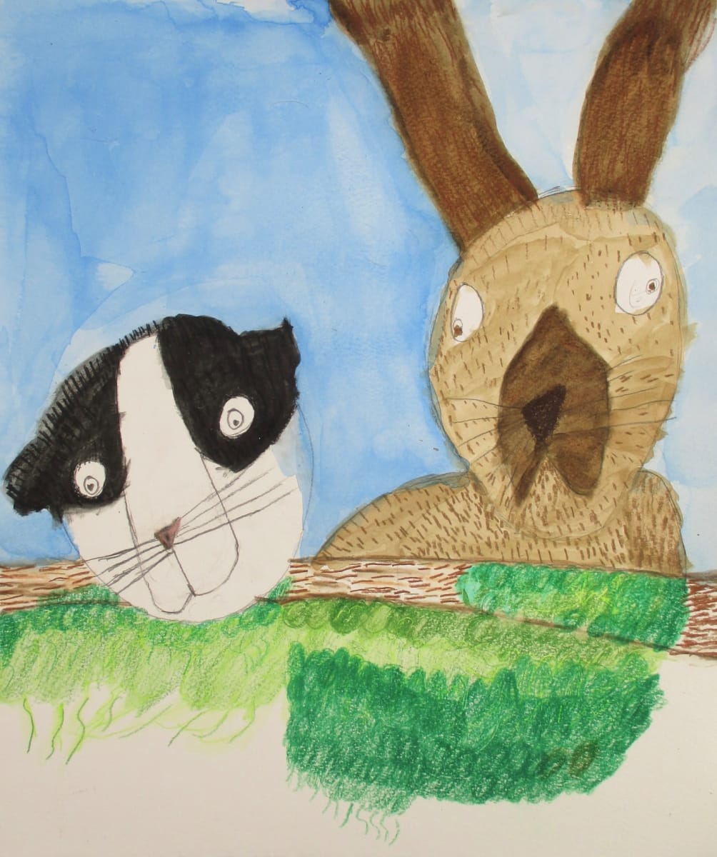 132. Angel & Julius by Jennifer Hall 