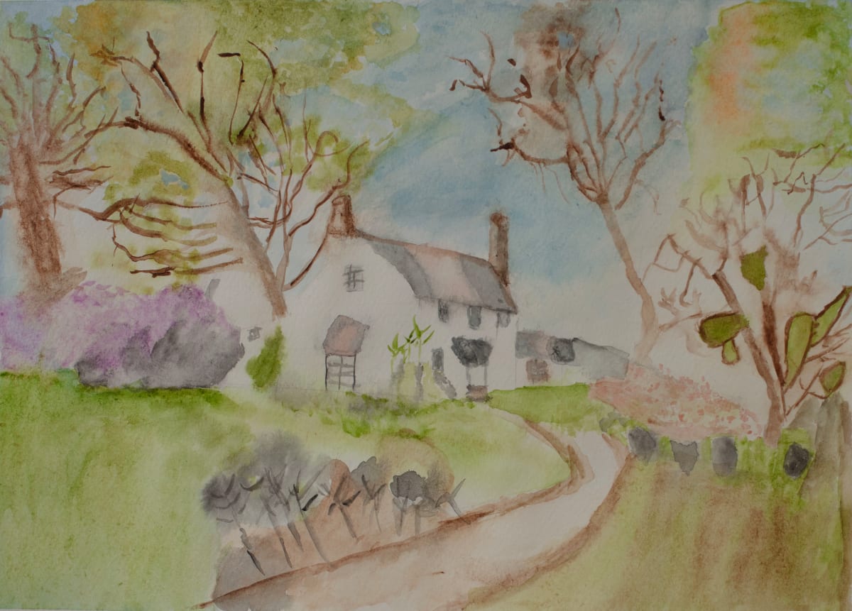 Country Cottage by Gabriela  DeJohn 