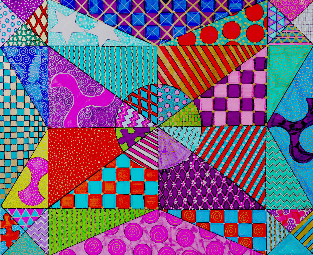 Patterns Everywhere by Genevieve Legallet 