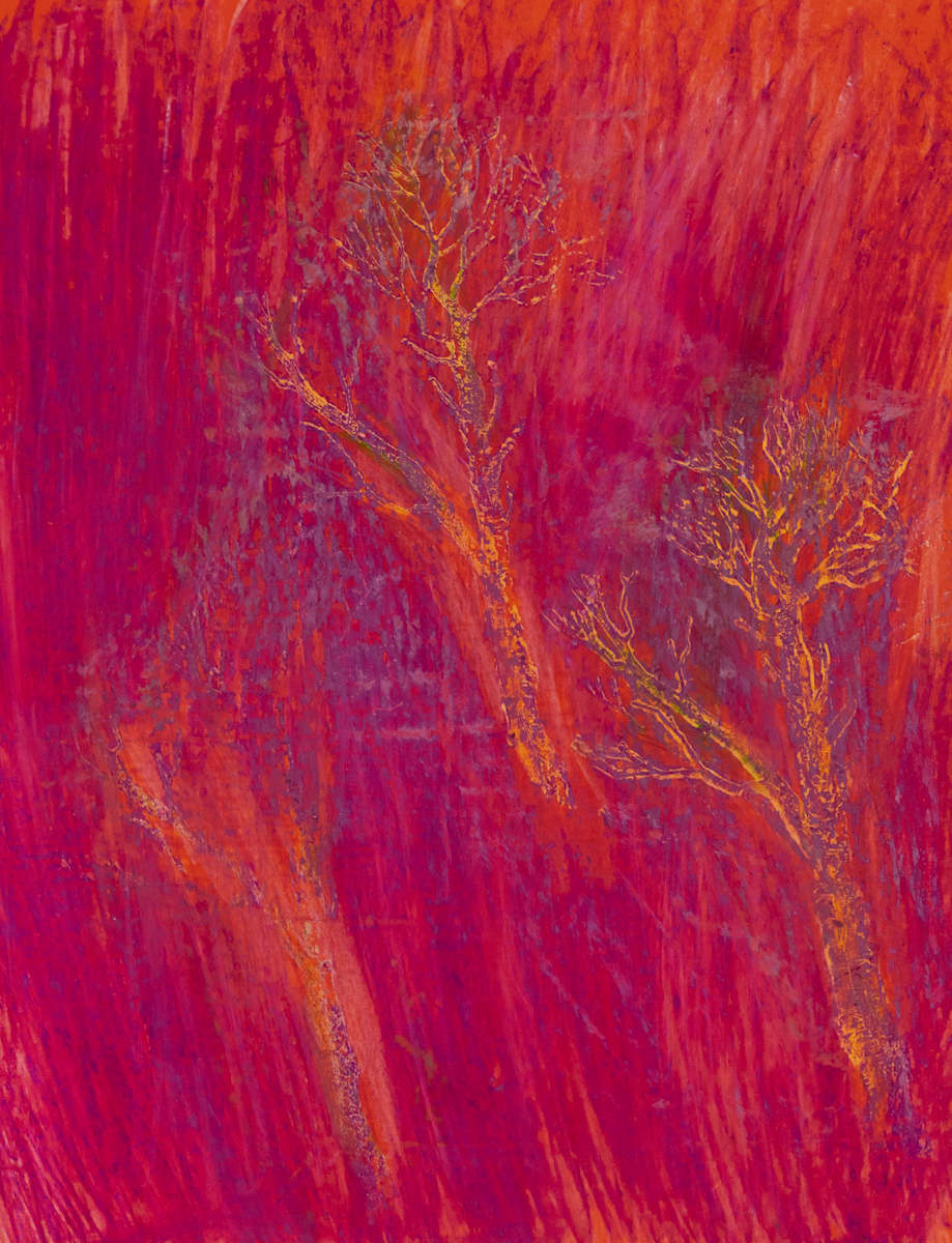 Vibrant Trees #1 by Gina Cataldo 