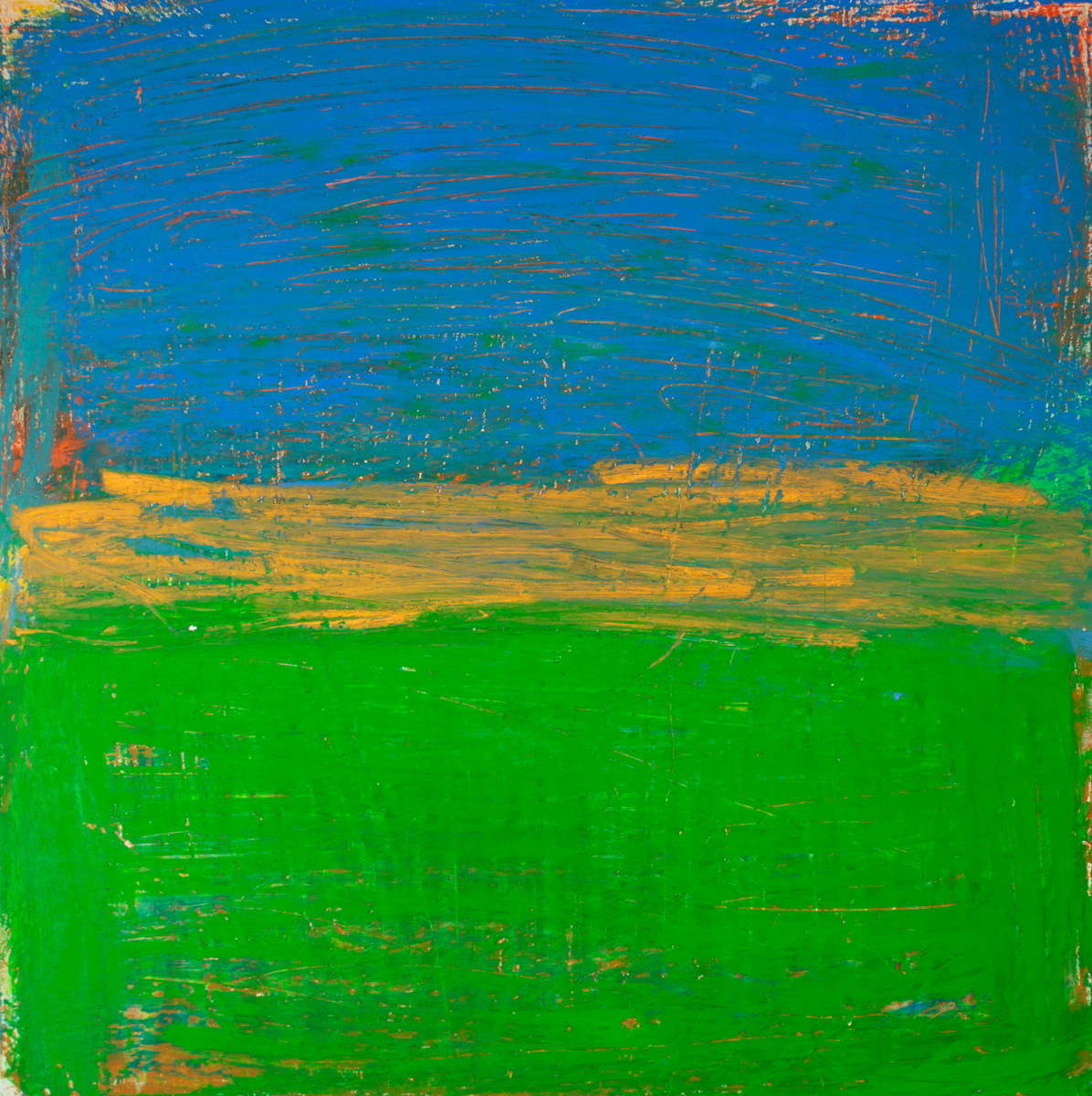 Yellow Horizon by Gina Cataldo 