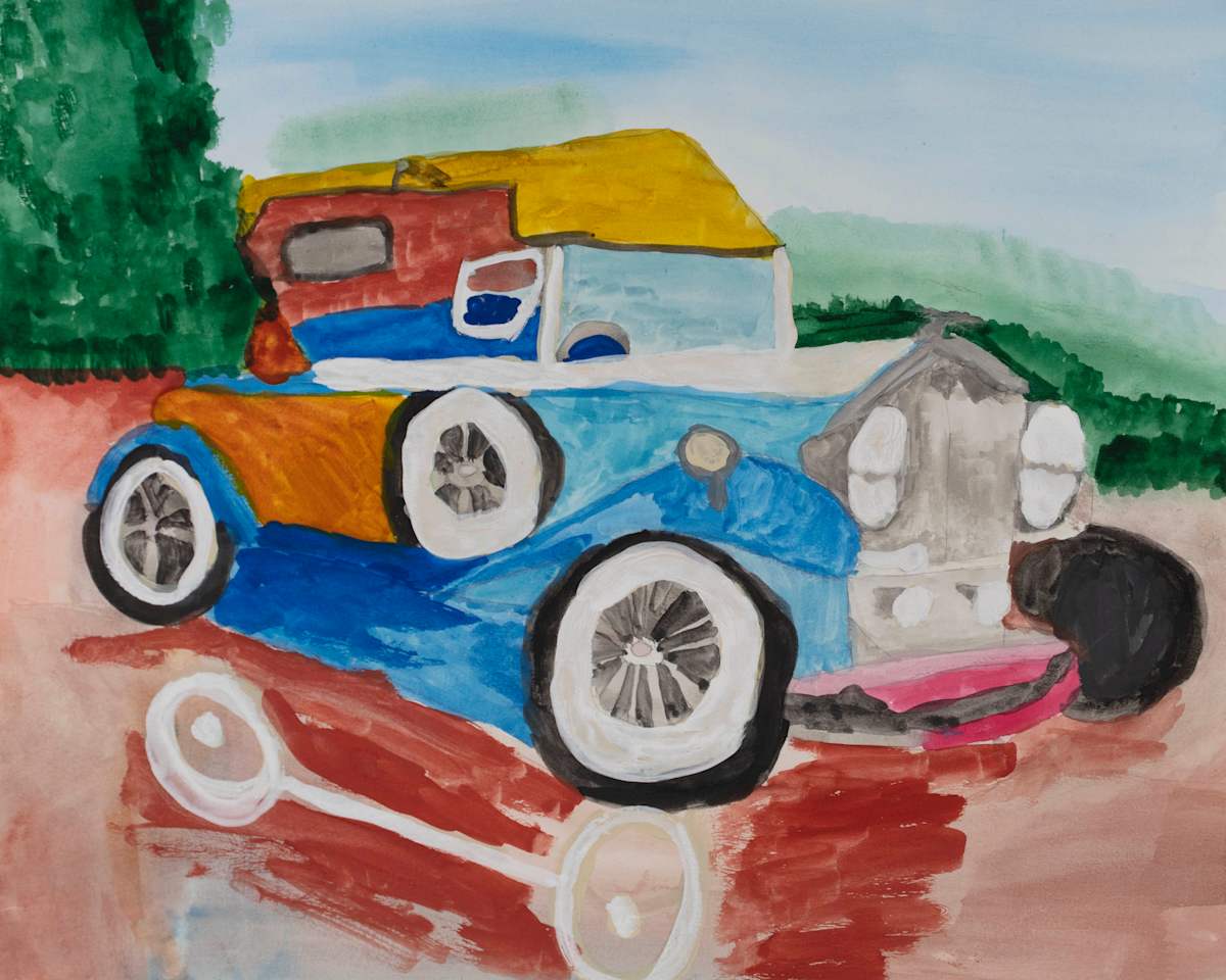 Vintage Ride  #3 by Glenna Cooper 