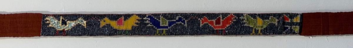 Beaded Bird Sash by Glenna Cooper, Image 2.